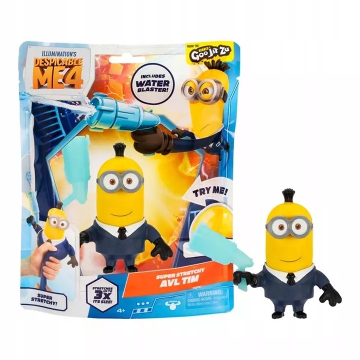 Agent Tim, Moose, розова екшън фигурка, с пистолет, 4+ години, многоцветна