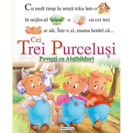 Cei Trei Purcelusi Povesti Cu Abtibilduri Emag Ro