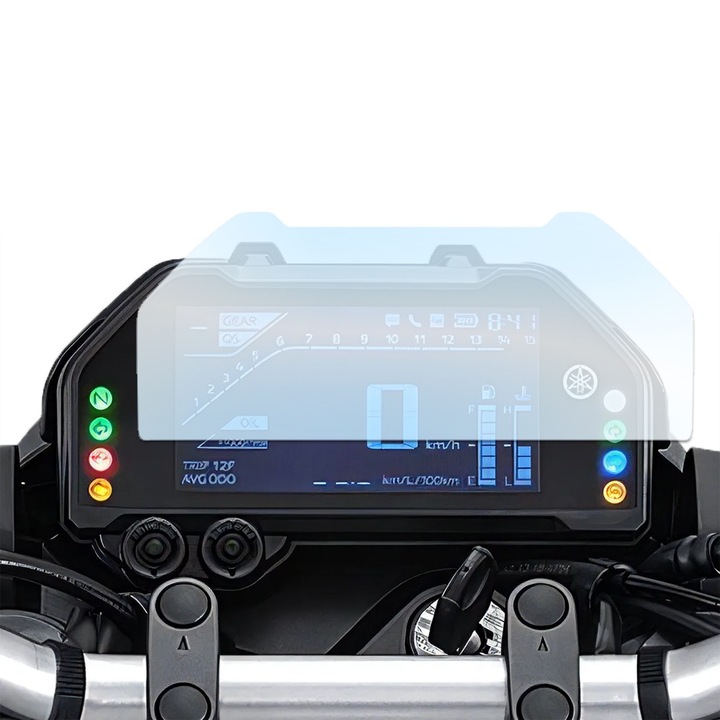 Folie Protectie Panou Bord din Hidrogel Regenerabil pentru Yamaha MT-03 (2020+), OPTIM SOLUTION, Flexible Hydro-Crystal, Dashboard Motocicleta, Silicon Regenerativ, Invisible Protection, Anti-Zgarieturi Inestetice, Instalare Usoara, Transparent