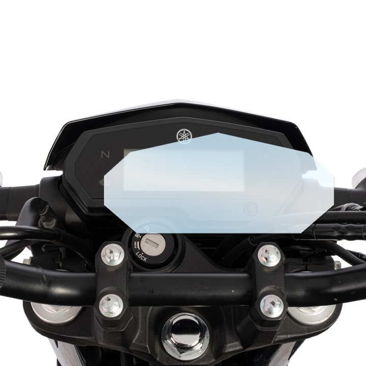 Folie Protectie Panou Bord din Hidrogel Regenerabil pentru Yamaha FZ-25 Fazer (2021+), OPTIM SOLUTION, Flexible Hydro-Crystal, Dashboard Motocicleta, Silicon Regenerativ, Invisible Protection, Anti-Zgarieturi Inestetice, Instalare Usoara, Clear