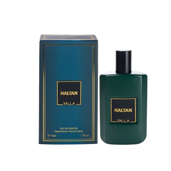 Apa de Parfum Yalla Haltan, Barbati, 50 ml