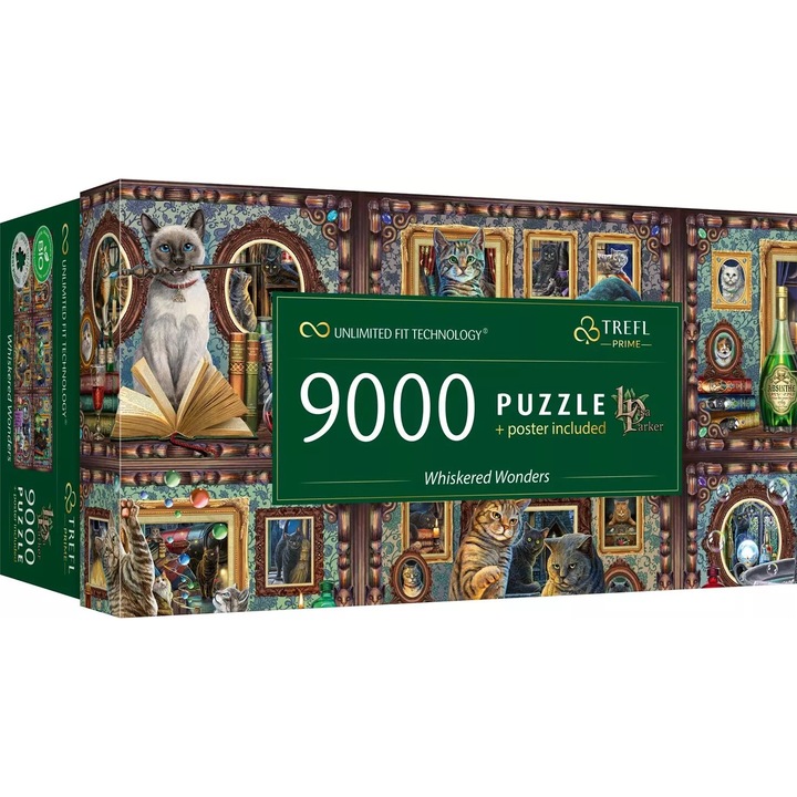 Trefl 9000 db-os UFT puzzle - Bajuszos Csodák (81035)
