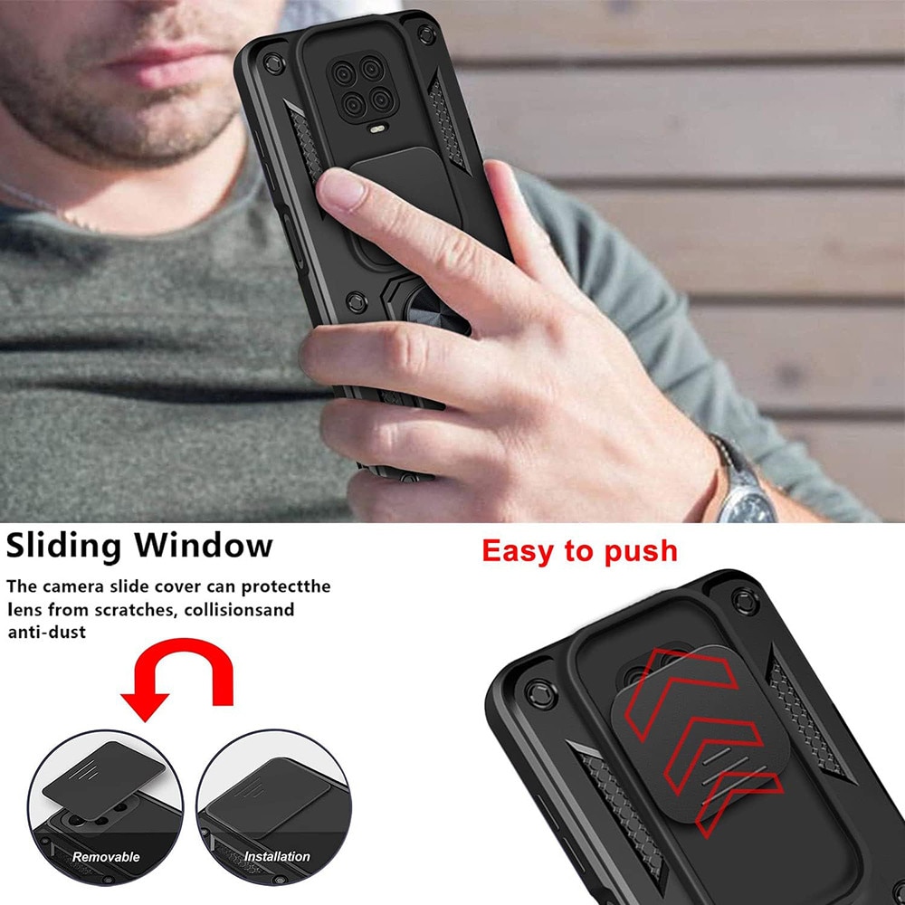 Husa pentru Samsung Galaxy A30s / A50 / A50s - Techsuit CamShield Series - Black