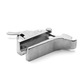 Varrógép nyomótalp adapter, ezüst, 3x4x0,8cm, BABYLOCK/BROTHER/JUKI/PFAFF
