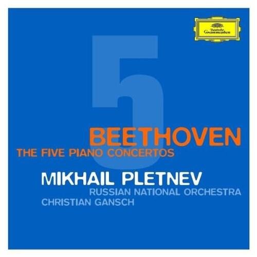 Ludwig Van BeethovenMikhail PletnevRussian National OrchestraChristian Gansch - Beethoven: The Piano Concertos Live - Box set - CD