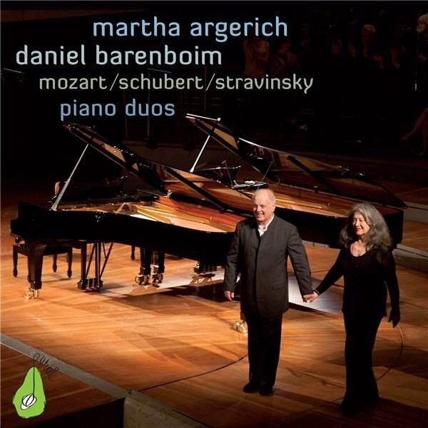 Franz SchubertDaniel BarenboimIgor StravinskyMartha ArgerichWolfgang Amadeus Mozart - Piano Duos - CD