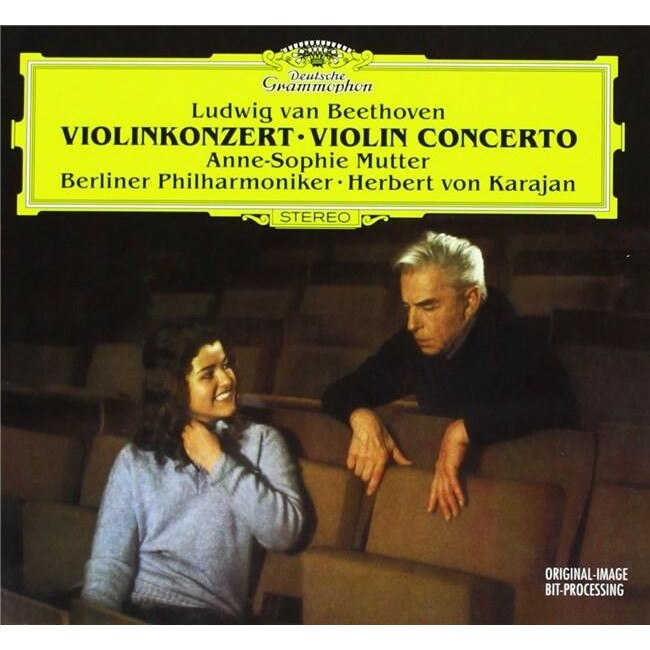 Anne-Sophie MutterHerbert von KarajanLudwig Van Beethoven - Beethoven: Violin Concerto, op 61 - CD