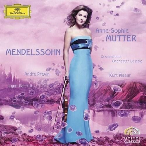 Anne-Sophie MutterAndre PrevinLynn HarrellKurt Masur - Mendelssohn - Violin Concerto Op.64; Piano Trio Op.49; Violin Sonata in F major (1838) - CD