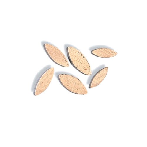 Biscuiti (dibluri plate) - set de 100 piese - Gr. 20 pentru freza biscuiti Bj 120 marca Stayer