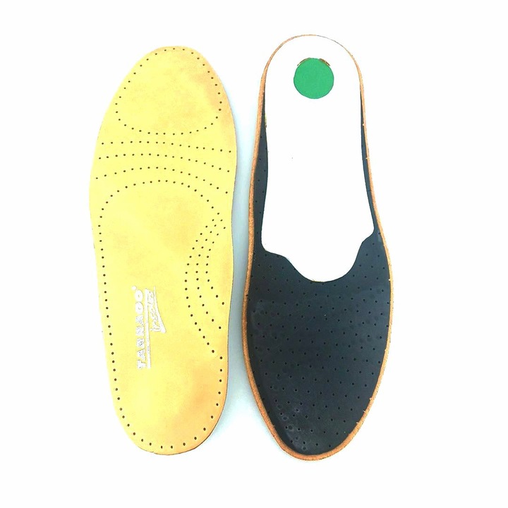 Анатомични кожени стелки Tarrago, 41-42, тройна поддръжка, дишащи