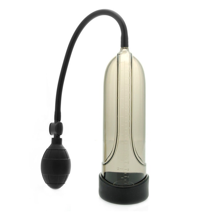 Péniszpumpa SexWell Magic Pipe, Nagyító, Átlátszó, 22 cm