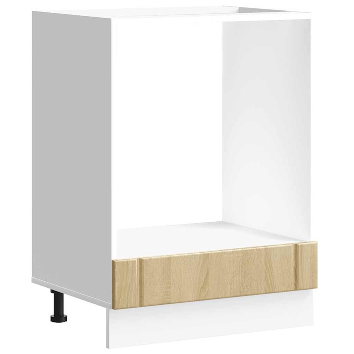 Dulap pentru cuptor „Lucca” vidaXL, din lemn de stejar Sonoma, 15.45 kg