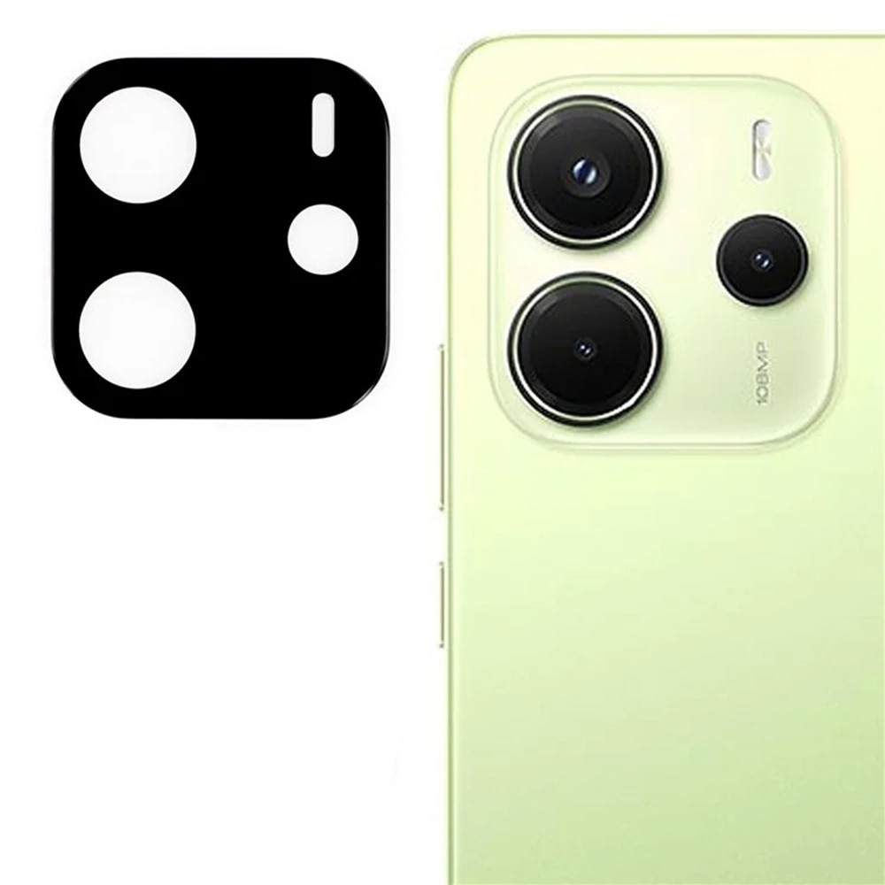 Folie Camera pentru Xiaomi Redmi Note 14 4G Daden din sticla, Full Cover, Protectie Profesionala, Ultra Rezistenta, Calitate Premium, Negru