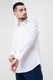 CALVIN KLEIN, Camasa slim-fit cu model uni, Alb