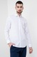 CALVIN KLEIN, Camasa slim-fit cu model uni, Alb