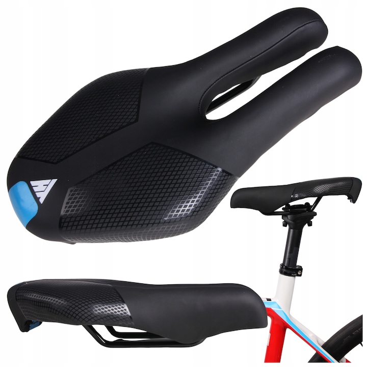 Scaun de bicicleta, Fit4med, Fm-1371, Poliuretan, Maro, 128 mm latime, 250 mm lungime, Rezistent la apa, Pentru barbati, Pentru ciclism si triatlon, 300 g greutate