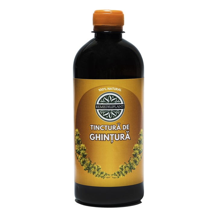 Tinctura de ghintura, Remediu Plant, 500 ml, lichid, extract de plante