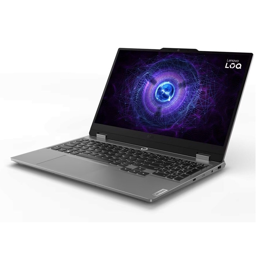 Laptop Lenovo LOQ 15ARP9, 83JC006QBM, 15.6", AMD Ryzen 7 7435HS (8-core), NVIDIA GeForce RTX 4050 (6GB GDDR6), 24GB 4800MHz (2x12GB) DDR5, Gri