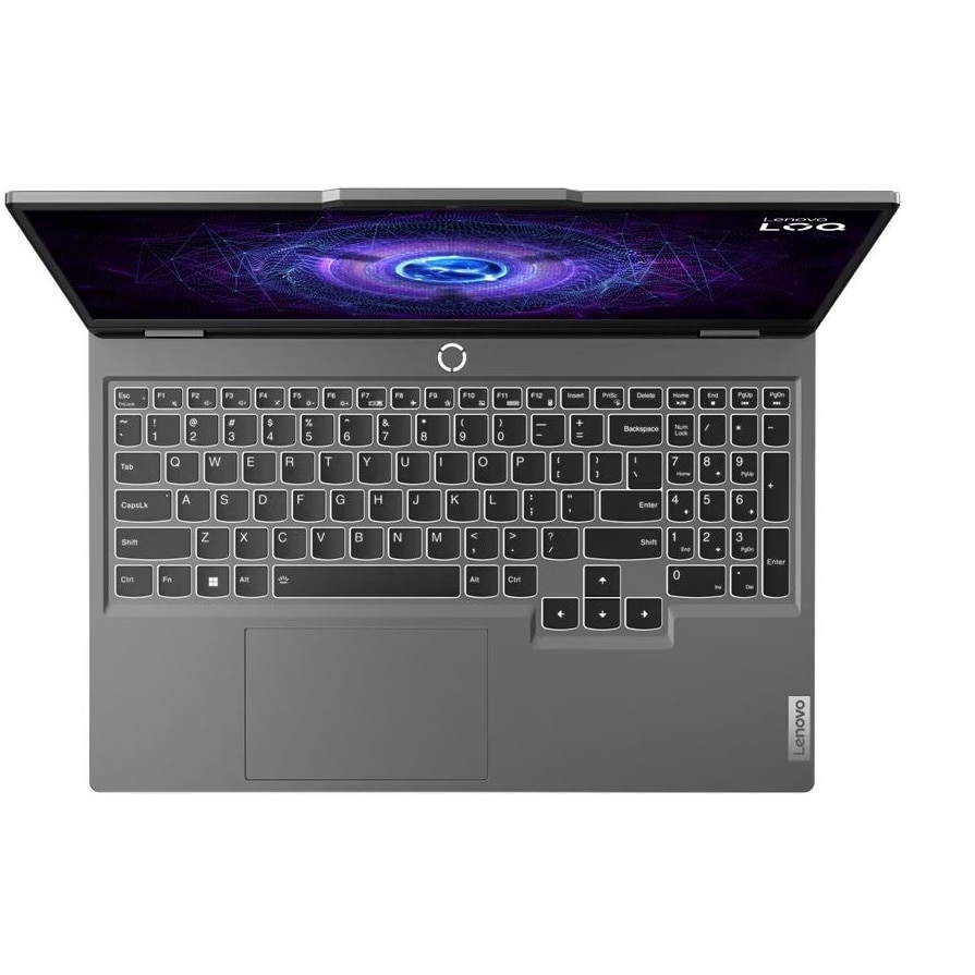 Laptop Lenovo LOQ 15ARP9, 83JC006QBM, 15.6", AMD Ryzen 7 7435HS (8-core), NVIDIA GeForce RTX 4050 (6GB GDDR6), 24GB 4800MHz (2x12GB) DDR5, Gri
