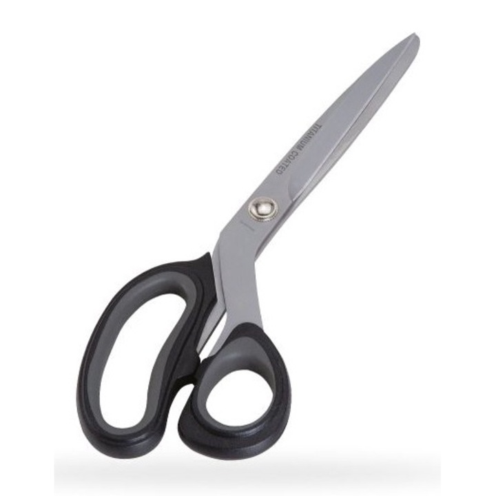 Професионална шивашка ножица, Premax, неръждаема стомана с титаниево покритие, прави остриета, дължина 23 см., Omnia Line