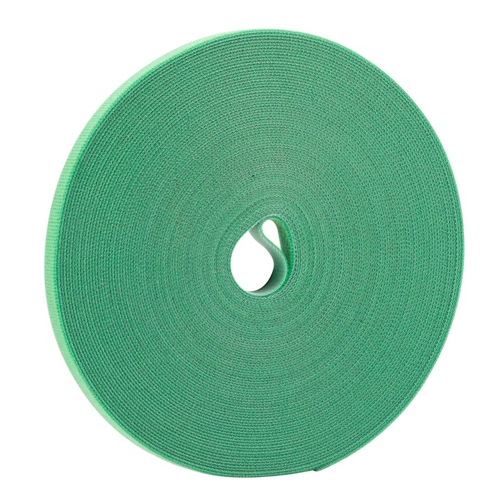 Велкро 10 м x 1,2 см, зелени велкро ленти