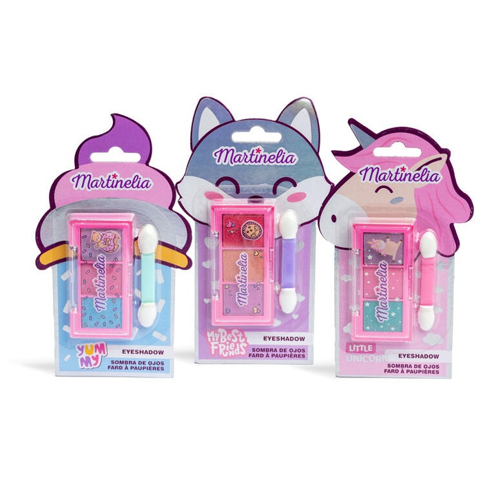 Set de palete de fard de pleoape pentru copii, Martinelia