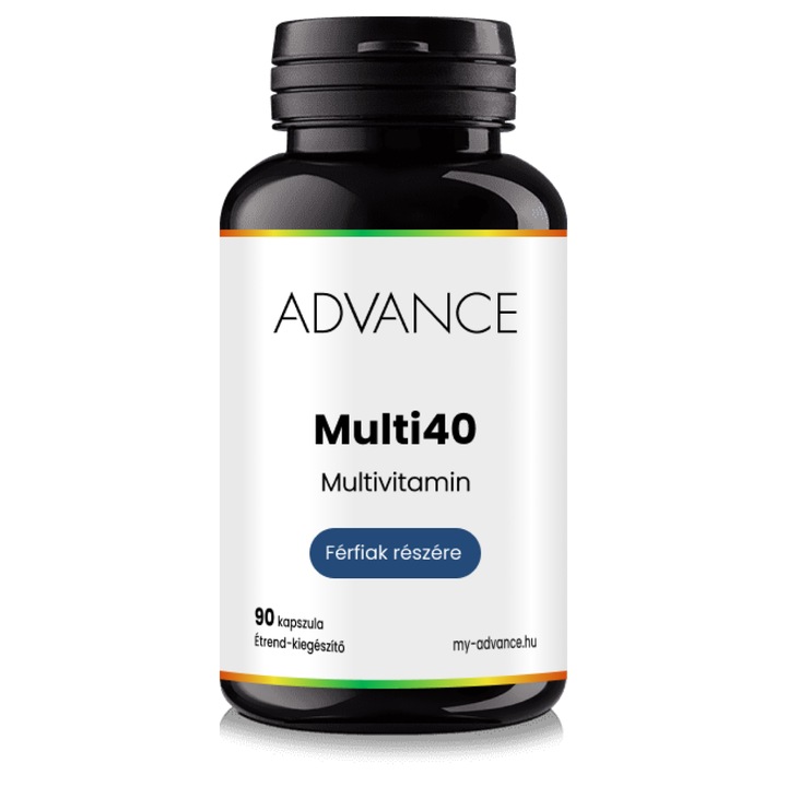 ADVANCE Multi40 férfiak 90 kapszula - egyedi multivitamin 40 természetes anyag