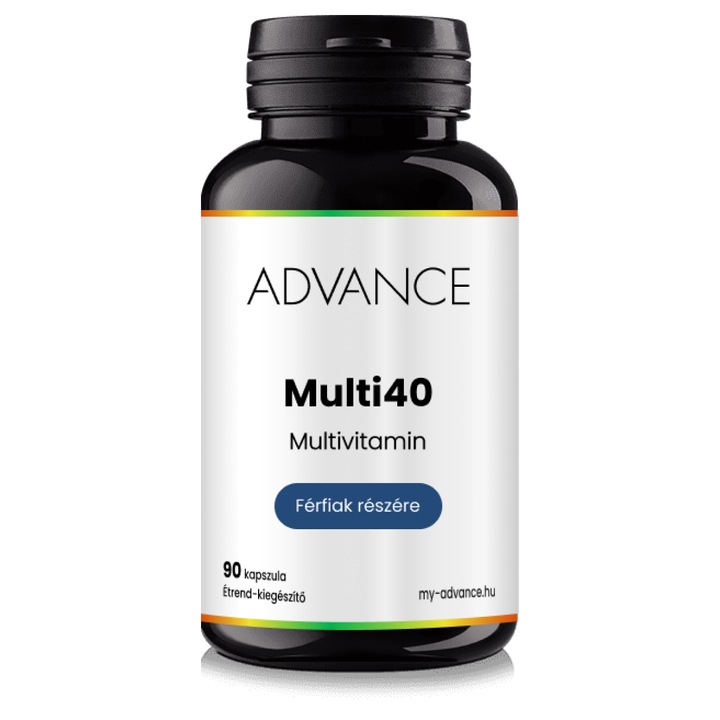 ADVANCE Multi40 férfiak 90 kapszula - egyedi multivitamin 40 természetes anyag