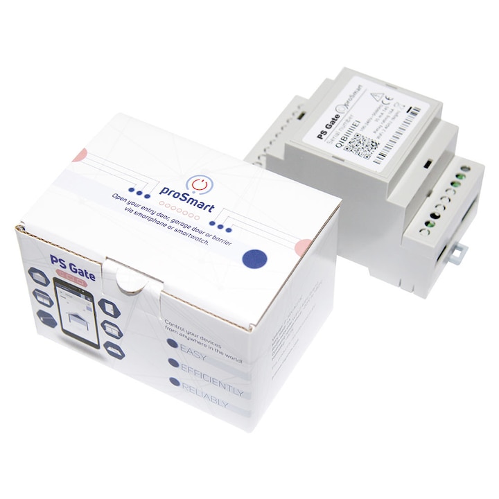 Wi-Fi контролер proSmart PS Gate за управление на врати, Сив