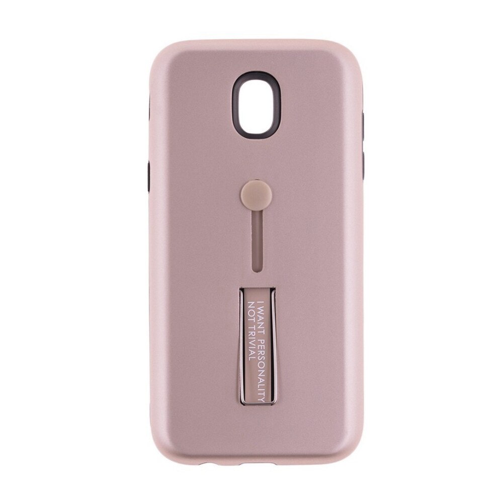 Husa spate EuroCELL antisoc cu suport pentru Samsung Galaxy J5 2017, roz