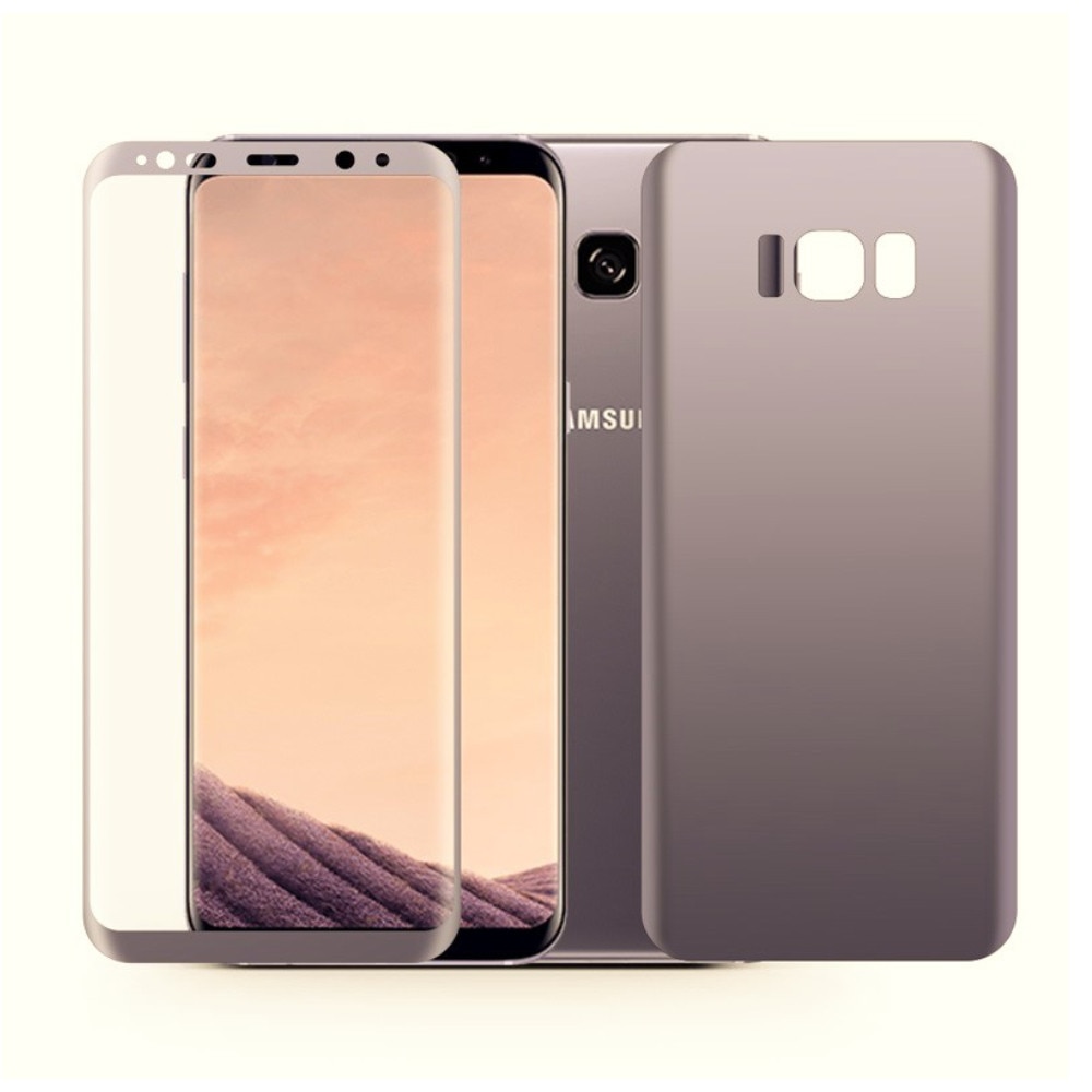 Folie de protectie fata-verso EuroCELL pentru Samsung Galaxy S8, auriu