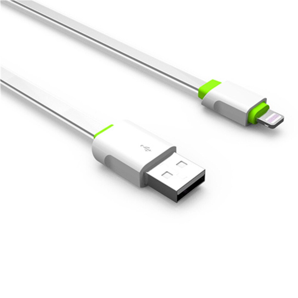 Cablu de date Ldnio cu mufa iOS, 2m, alb