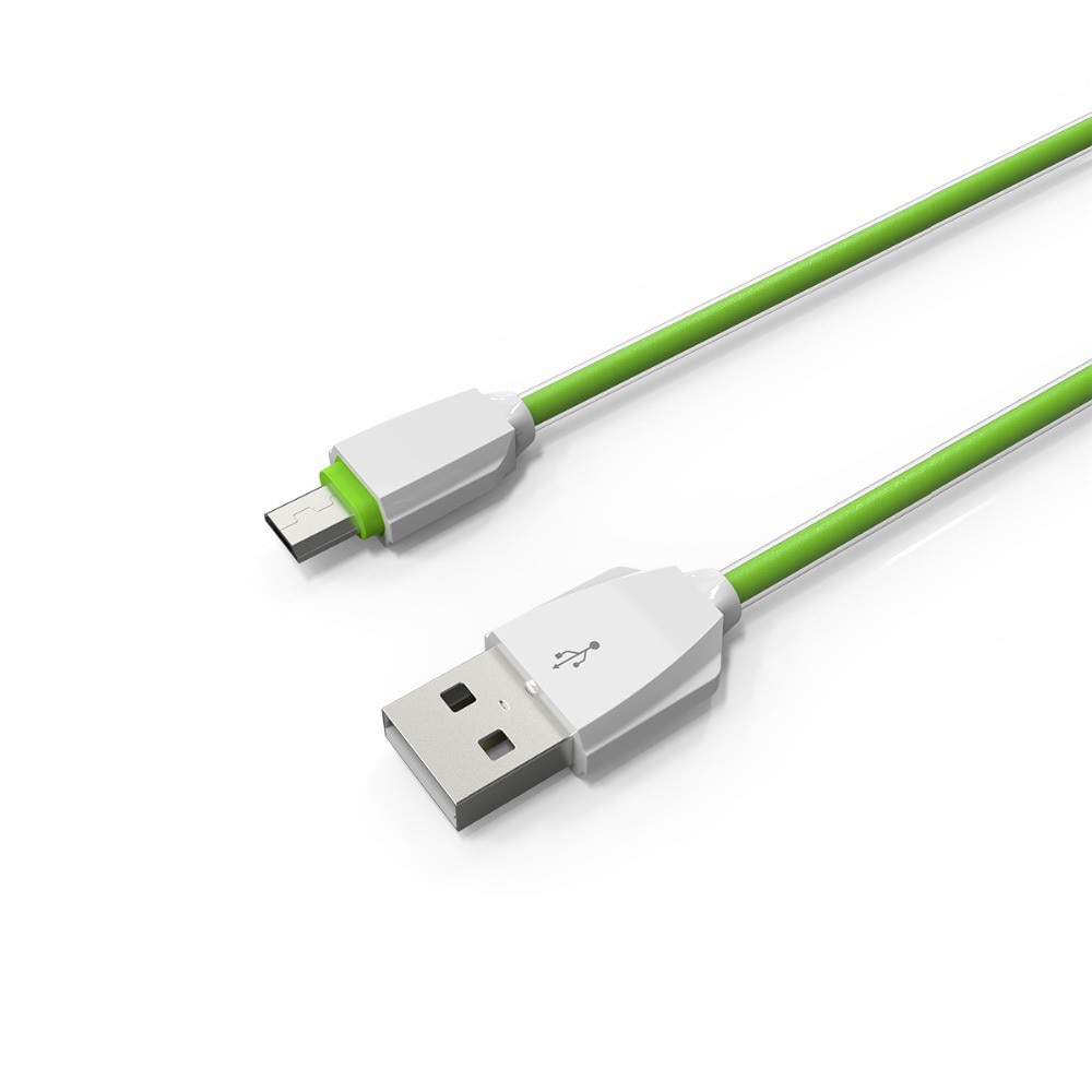 Cablu de date Ldnio cu mufa micro USB, 2m, alb