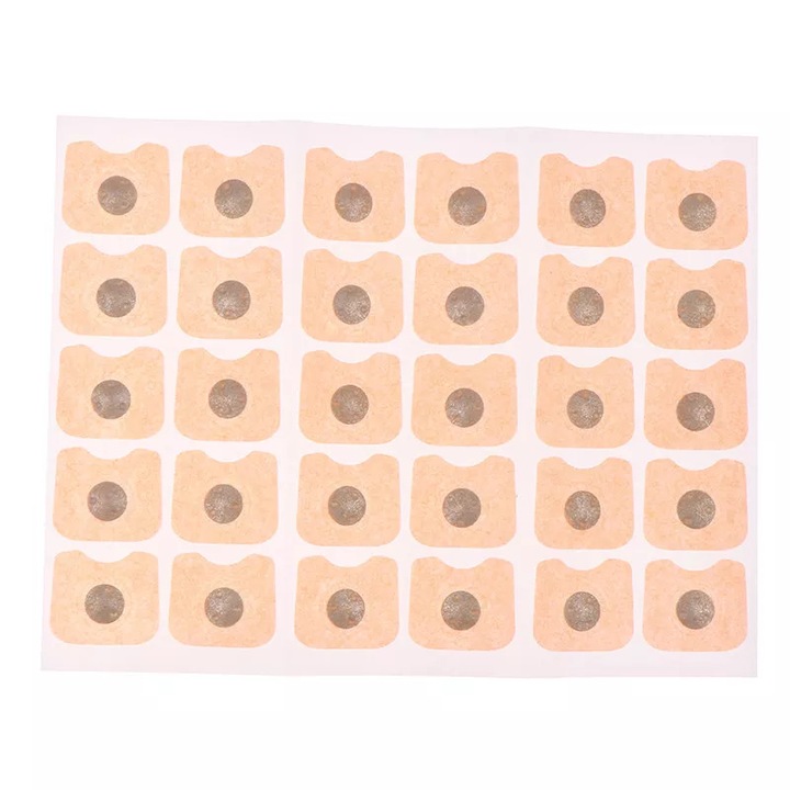 Rezerve Benzi Magnetice Dilatator Nazal, GOGOU®, Set 15 Zile, 30 de Benzi Magnetice, Somn Odihnitor, Congestie Nazala, Anti Sforait