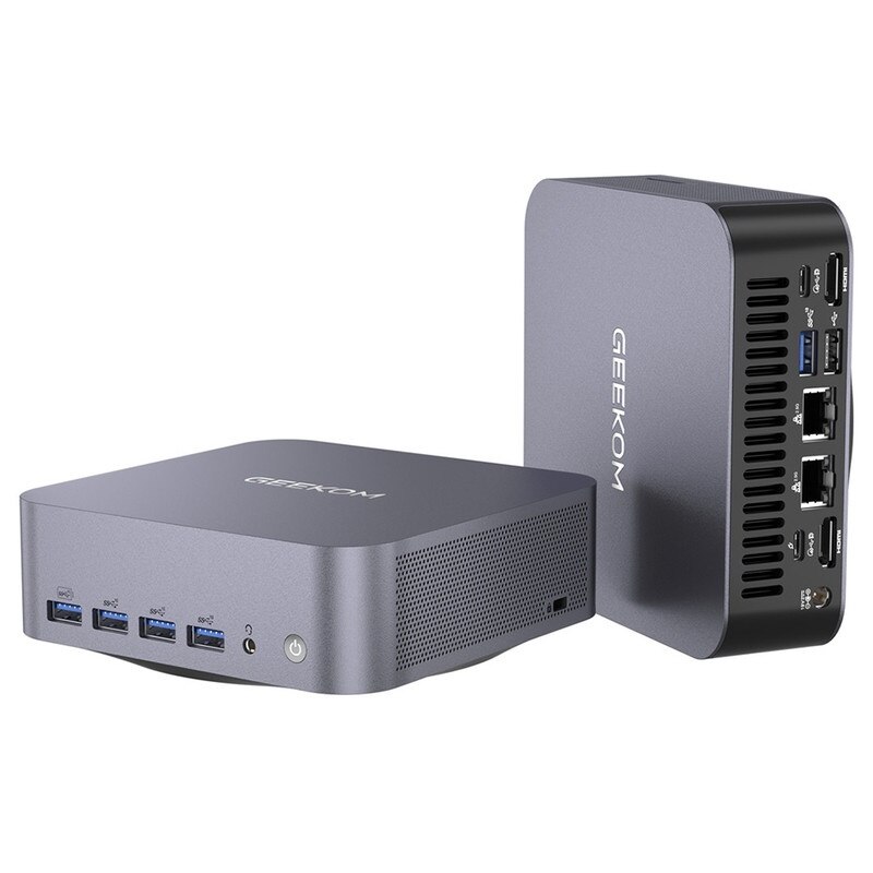 Mini PC Geekom GT1 Mega, Intel Core Ultra U9-185H, 32GB RAM, 2TB