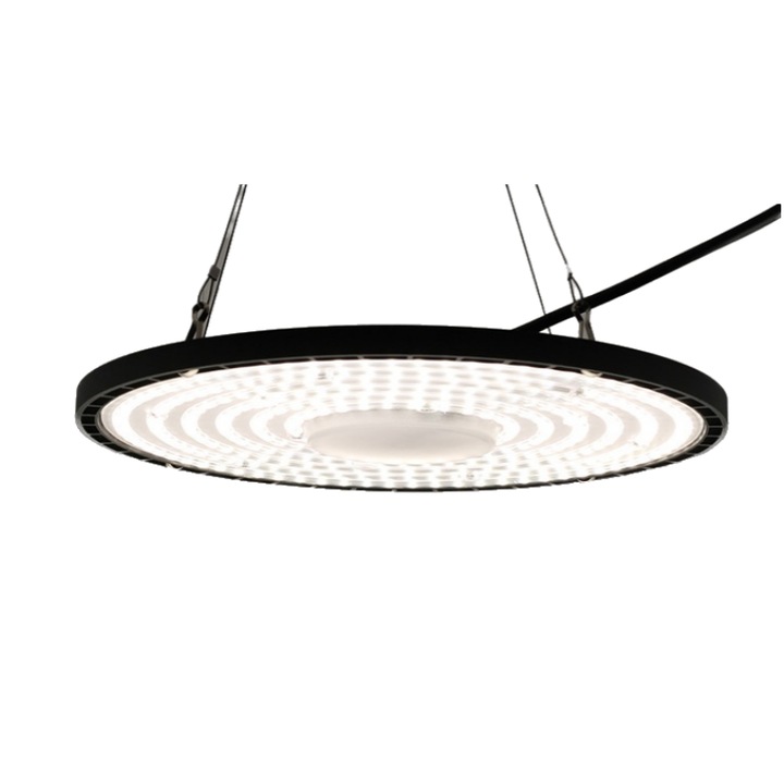 Ipari világítás, LED, lemez, raktári világítás, gyors hőleadás, vízálló, semleges fény, 200W