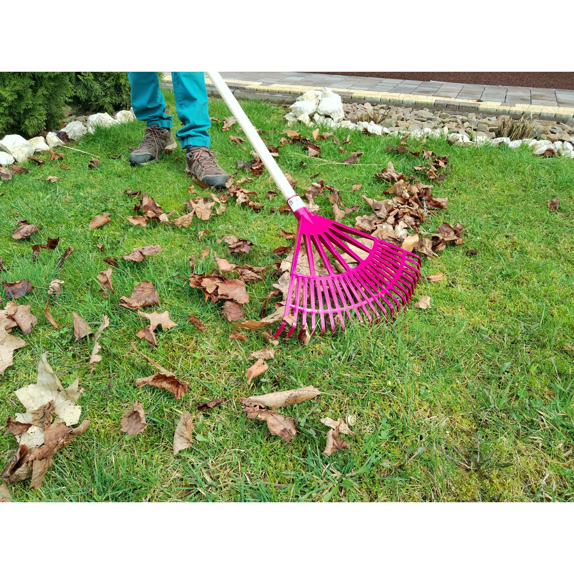 Grebla Bauster, 43cmx36.5cm, fara maner, rosu, plastic - eMAG.ro