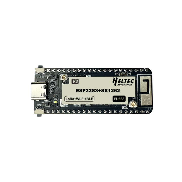 HTIT-WSL развойна платка, ESP32-S3FN8, LoRa SX1262, Wi-Fi, Bluetooth, 433MHZ V3 пружина, 58.08x22.6x8.2mm