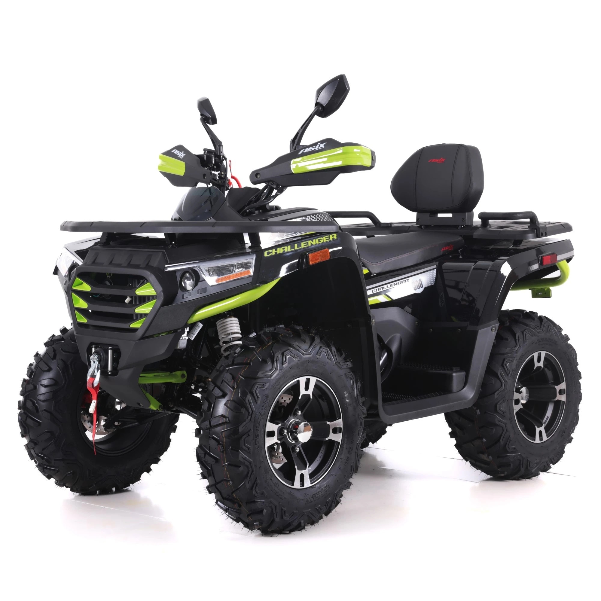 ATV Asix Challenger 300, roti 12 inch, 2+1 viteze, culoare negru
