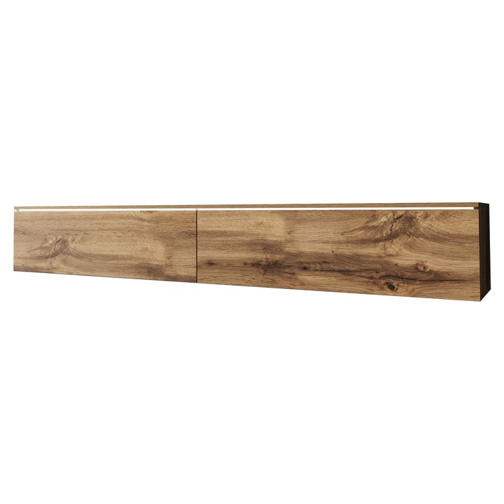 Comoda TV Dlone 180 cu LED, MIRJAN24, wotan, 33x180x30 cm