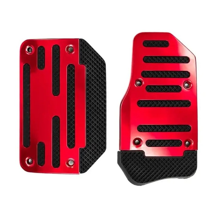 Grip Max alumínium autópedál szett, automata, piros