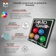Комплект игра от корейски тип Gonggi, вдъхновена от Squid Games, многоцветна, пластмасова, 80x80x7 мм