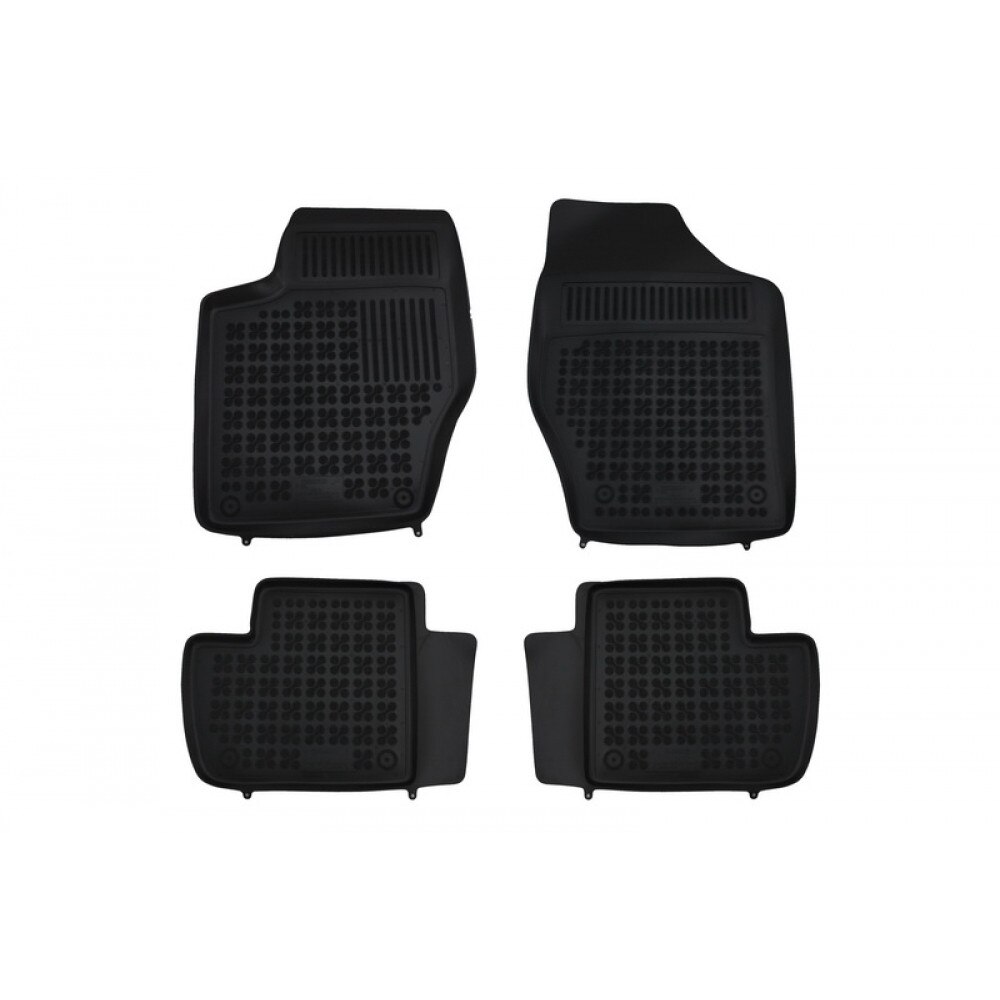 Covorase Auto Negru din Cauciuc PEUGEOT 308 2007-2013