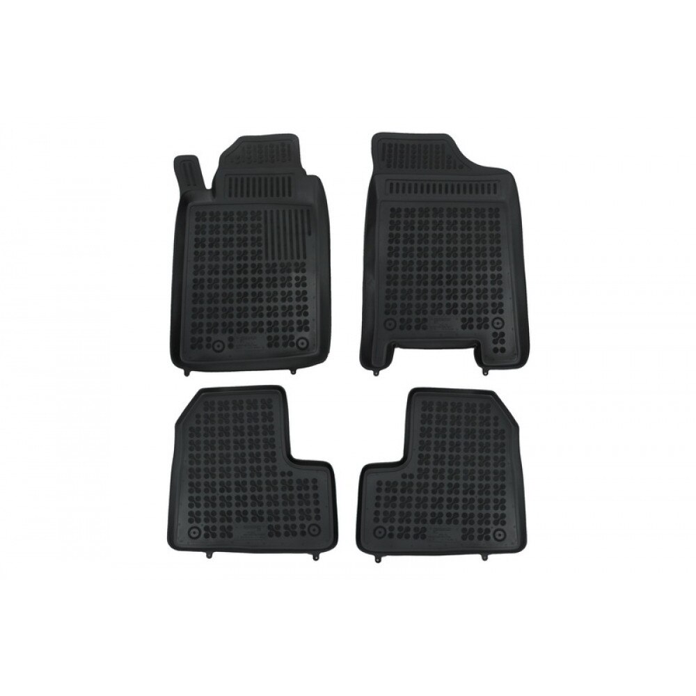 Covorase Auto Negru din Cauciuc PEUGEOT 206, 206 SW 1998-2009, 206+ 2009-