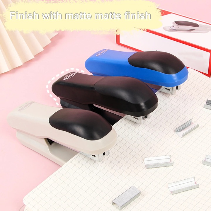 Метален телбод, голям капацитет, ергономичен дизайн, произволен цвят, 12.5x3cm