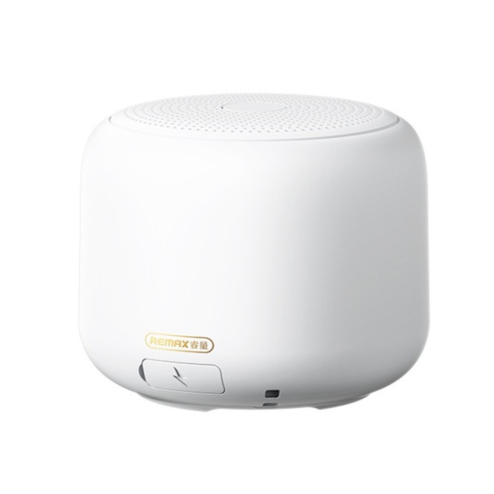 Boxa portabila Bluetooth, de exterior, rezistente la apa, audio, alb