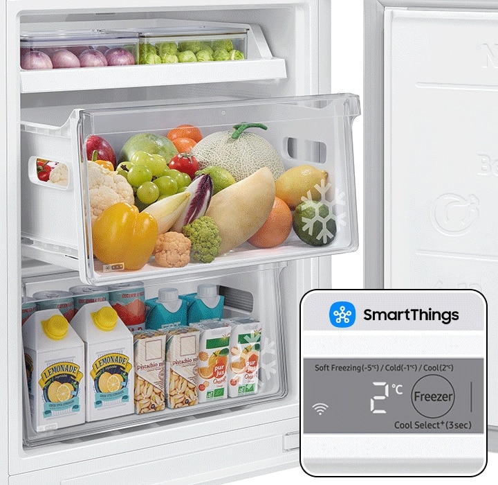 Combina frigorifica incorporabila Samsung, 298L, Clasa E, No Frost, Twin Cooling, Smart Things AI Energy, Cool Select+, Optimal Fresh+, Space Max, 193.5 cm, BRB70F30AES0EO 5 res 122e0af41394091ba53cbaf5f2850a65