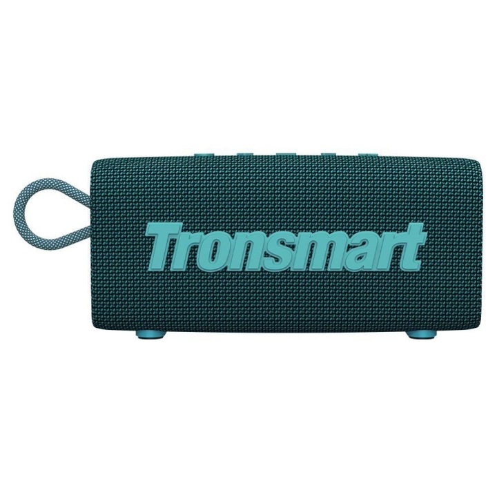 Boxa portabila Bluetooth, Tronsmart Trip 15W, rezistente la apa IPX7, dual-driver, Bluetooth 53, albastru