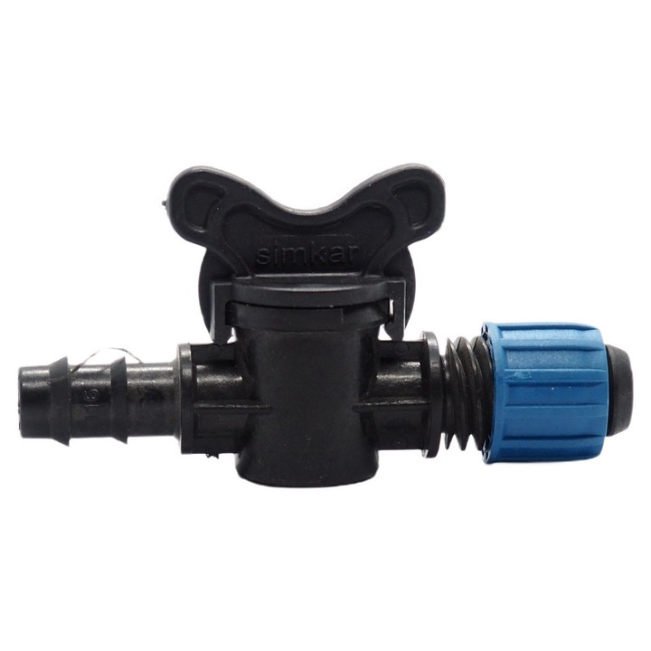 Robinet filetare-conector Banda - Tub picurare 22 x 20 mm - SIMKAR