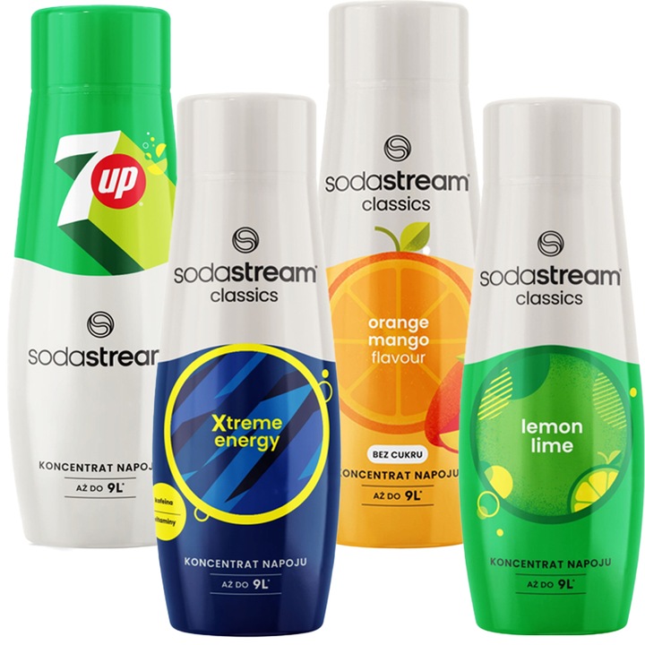 Set sirop SODASTREAM Concentrat cu arome variate 4 x 440 ml2